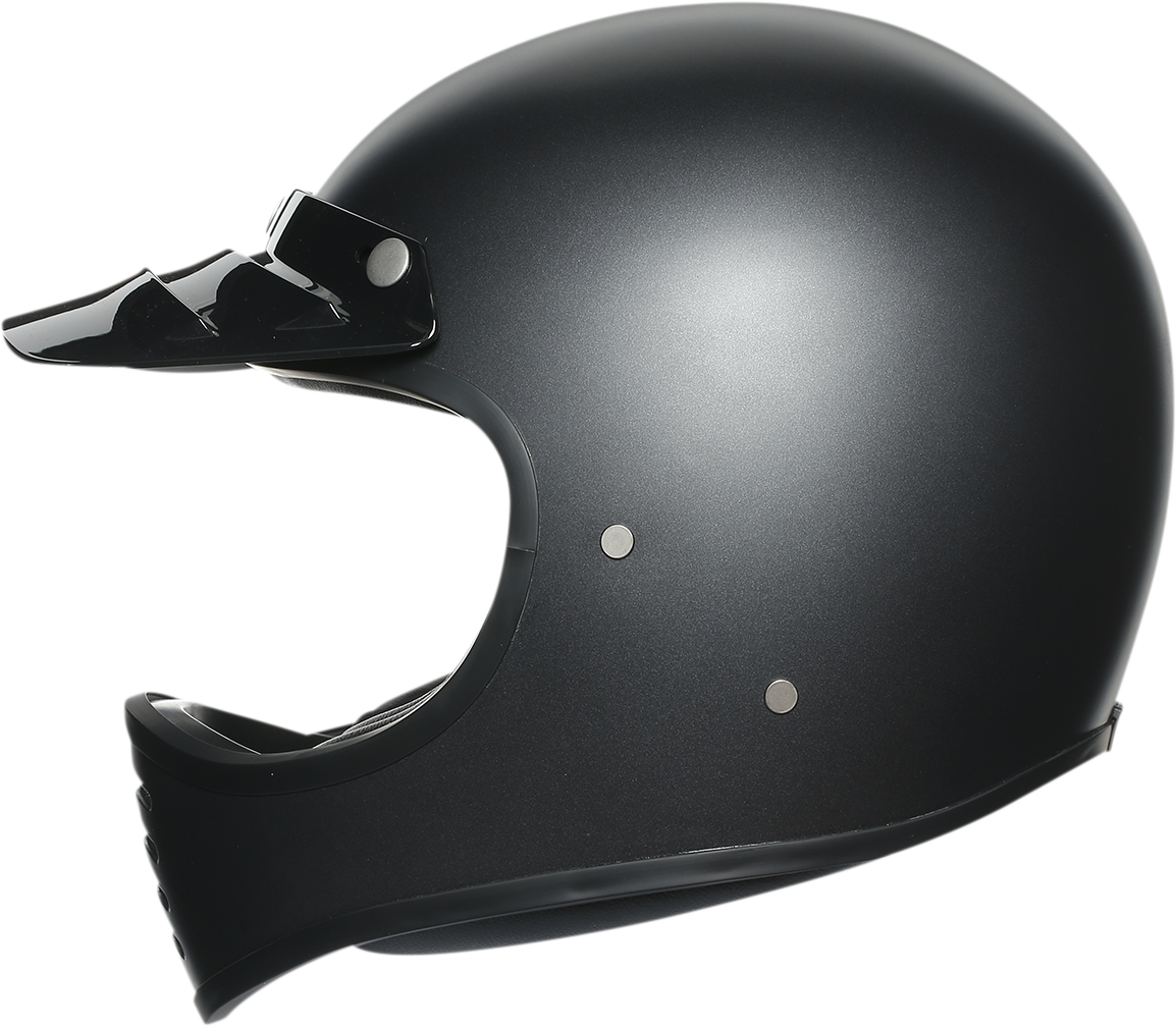 AGV X101 Motorcycle Helmet - Matte Black - Small 20770154N000110