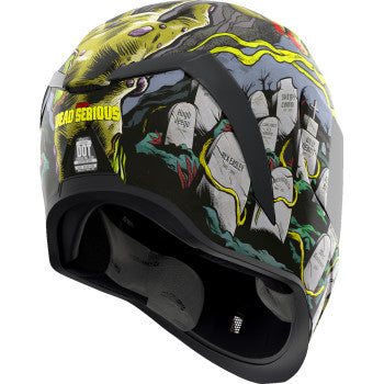 ICON Airform™ Motorcycle Helmet - Dead Serious - Black - XL 0101-17442