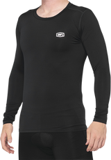 100% Basecamp Jersey - Long-Sleeve - Black - XL 40045-00003