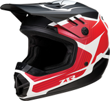 Z1R Youth Rise Motorcycle Helmet - Flame - Red - Large 0111-1447