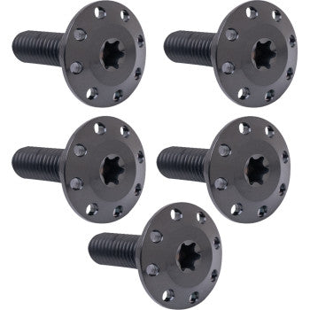 ARLEN NESS Bolt Kit - Holeshot/Front/Floating/Brake Rotor - Spoke Mount - Black - 5 Pack 300-907