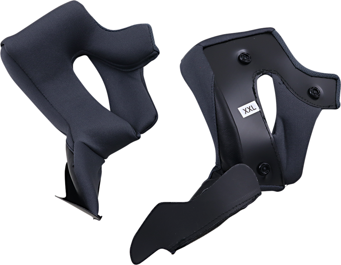 Z1R Warrant Cheek Pads - Black - 2XL 0134-2688