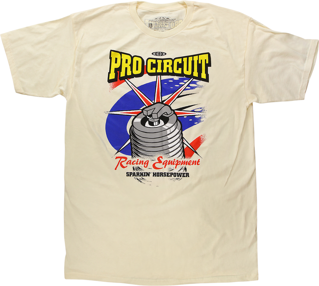 PRO CIRCUIT Spark Plug T-Shirt - 2XL 6431750-050