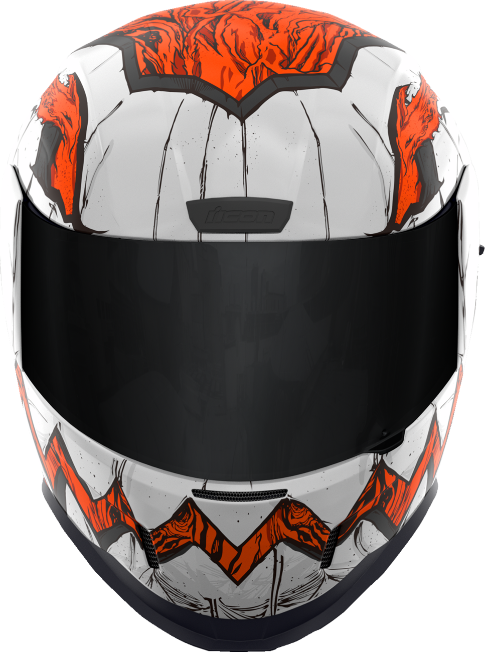 ICON Airform™ Motorcycle Helmet - Trick or Street 3 - White - Medium 0101-16249