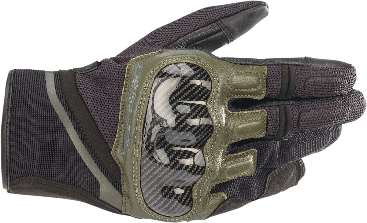 ALPINESTARS Chrome Gloves - Black/Forest - 3XL 3568721-1681-3X