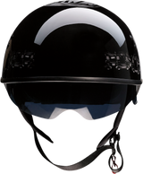 Z1R Vagrant Motorcycle Helmet - FTW - Black/Gray - Small 0103-1319