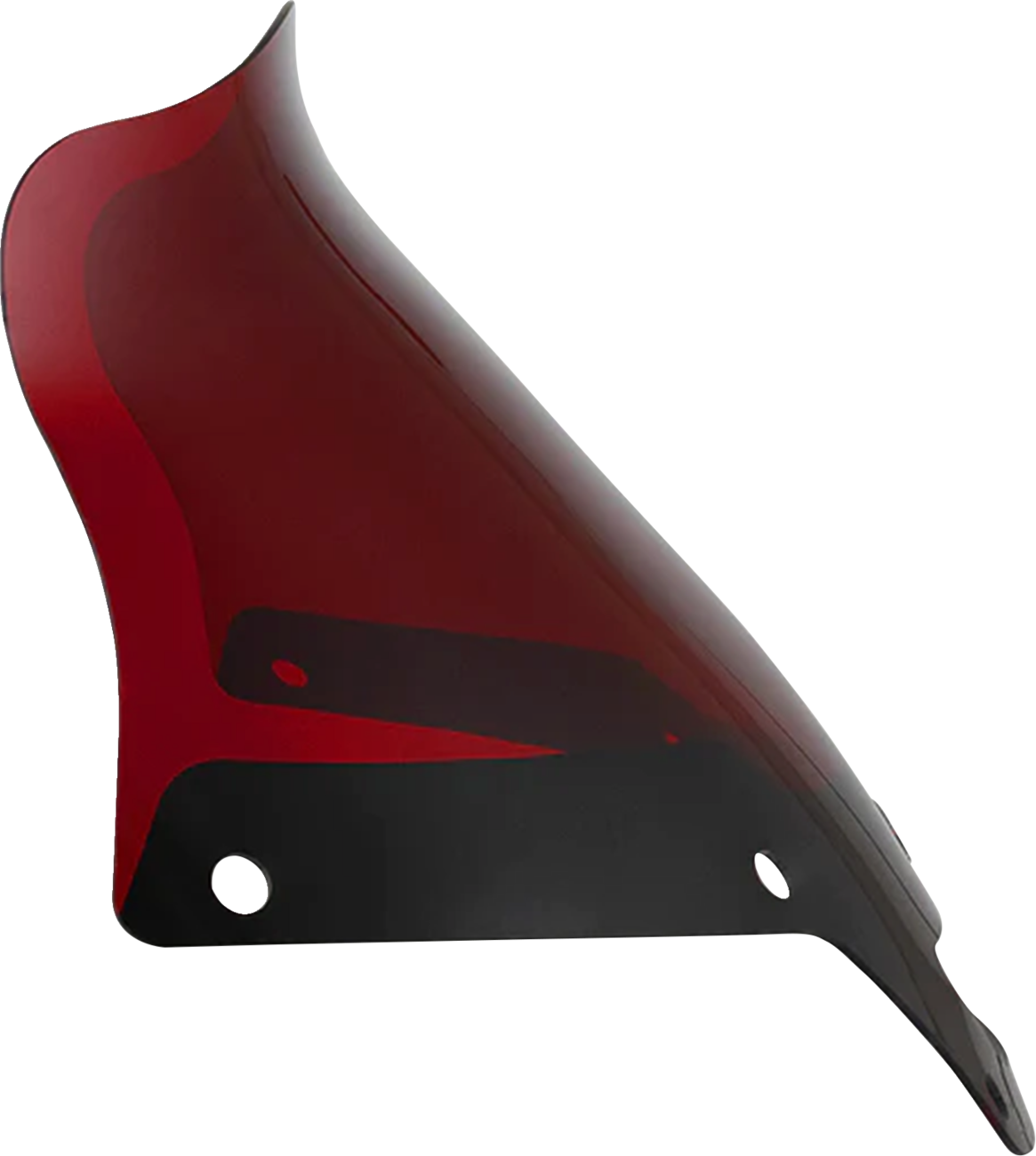 KLOCK WERKS Kolor Flare™ Sport Windshield - 8" - Red - FXLRST KWW-02-0629