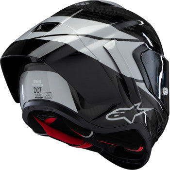 ALPINESTARS Supertech R10 Motorcycle Helmet - Element - Carbon/Silver/Black - 2XL 8200324-1368-XXL