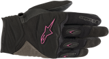 ALPINESTARS Women Stella Shore Gloves - Black/Fuchsia - Medium 3516318-1039-M