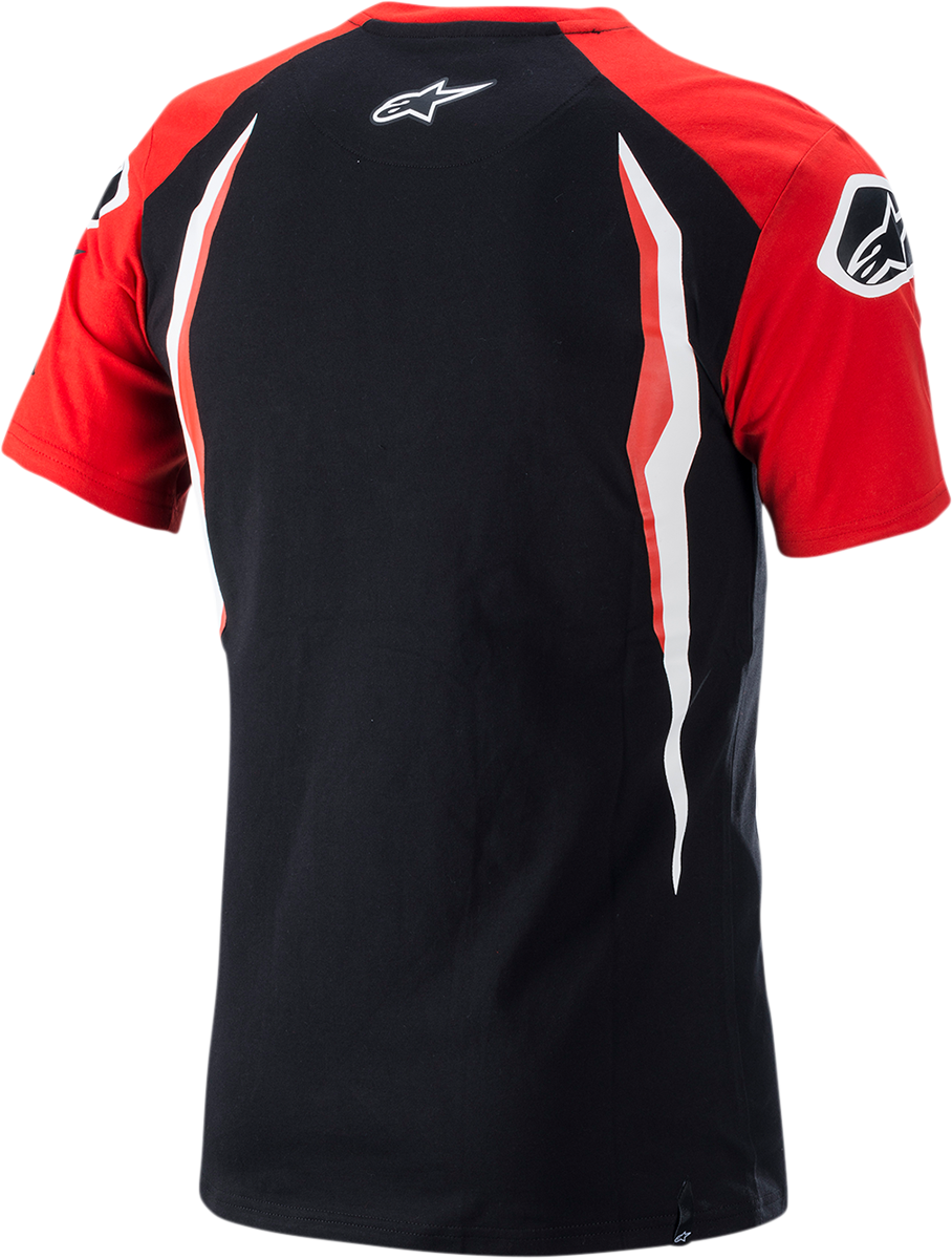 ALPINESTARS Honda T-Shirt - Red/Black - Large 1H20-73300-L