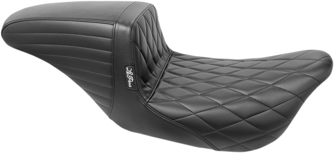 LE PERA Kickflip Seat - Diamond - Black - FL '08-'22 LK-597DM