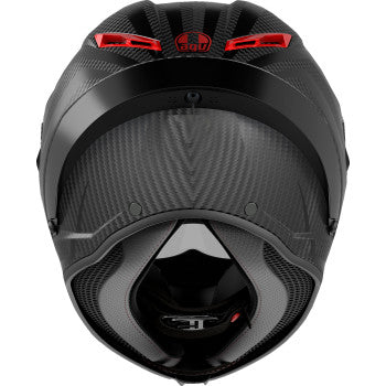 AGV Pista GP RR Motorcycle Helmet - Intrepido - Matte Carbon/Black/Red - Medium 2118356002-019-M