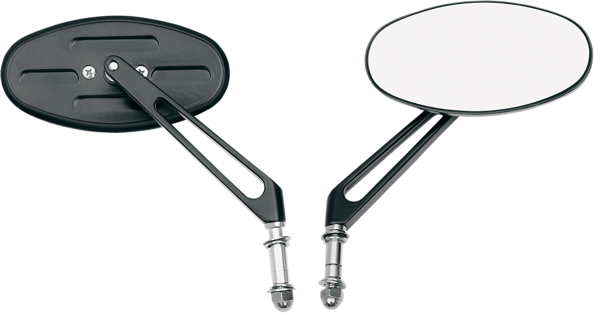 DRAG SPECIALTIES Stealth 2 Mirror - Black 06400286SC-3N