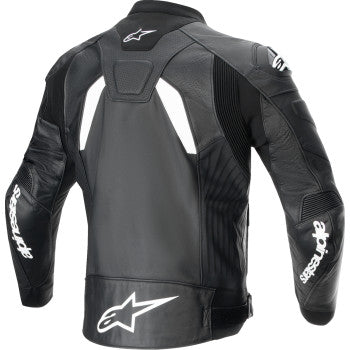 ALPINESTARS GP Plus R v4 Airflow Leather Jacket - Black/White - US 48 / EU 58  3100624-12-58