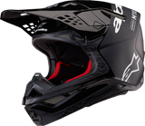 ALPINESTARS Supertech M10 Motorcycle Helmet - Flood - MIPS® - Black/Dark Gray - Small 8301023-1310-S