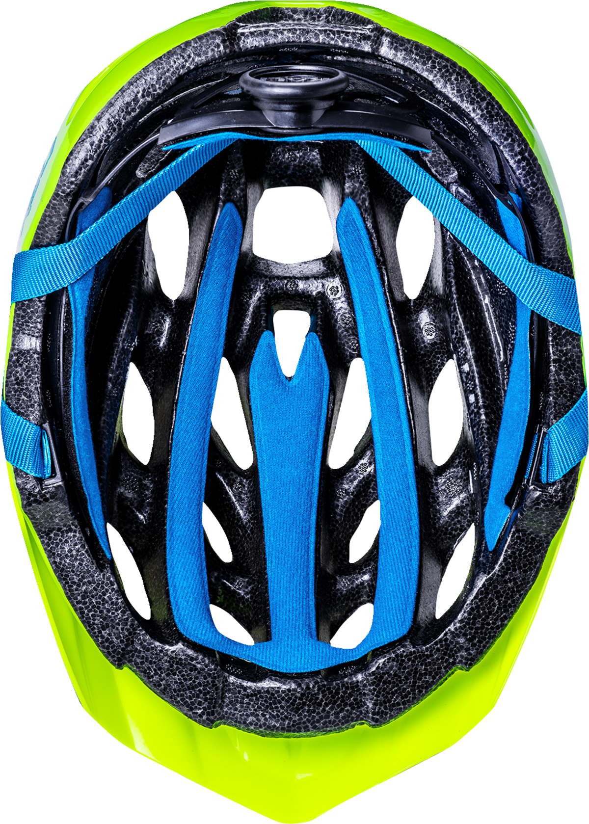 KALI Youth Chakra Bicycle Helmet - Gloss Neon Yellow 0220922122