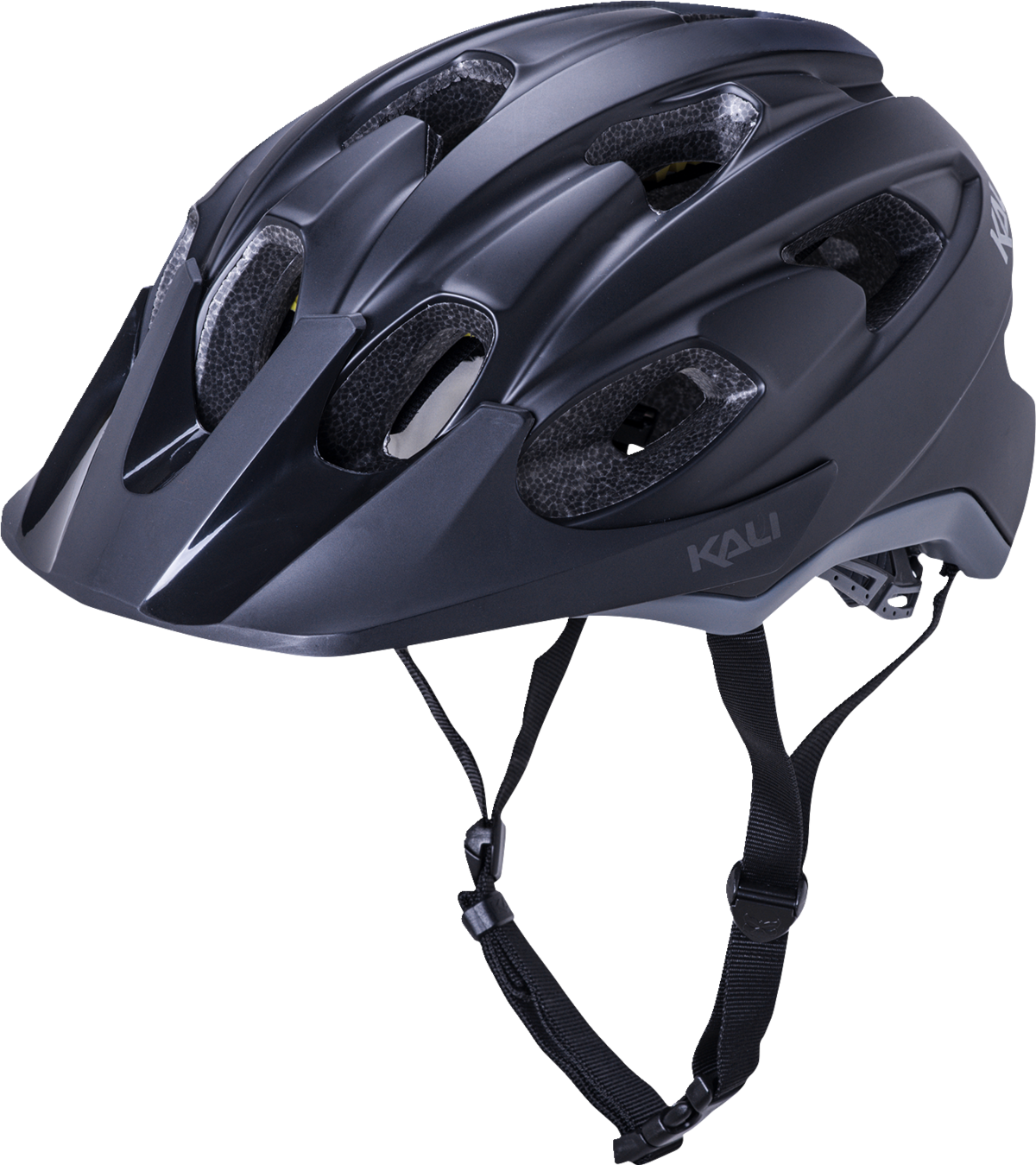 KALI Pace Bicycle Helmet - Matte Black/Gray - L/XL 0221721117