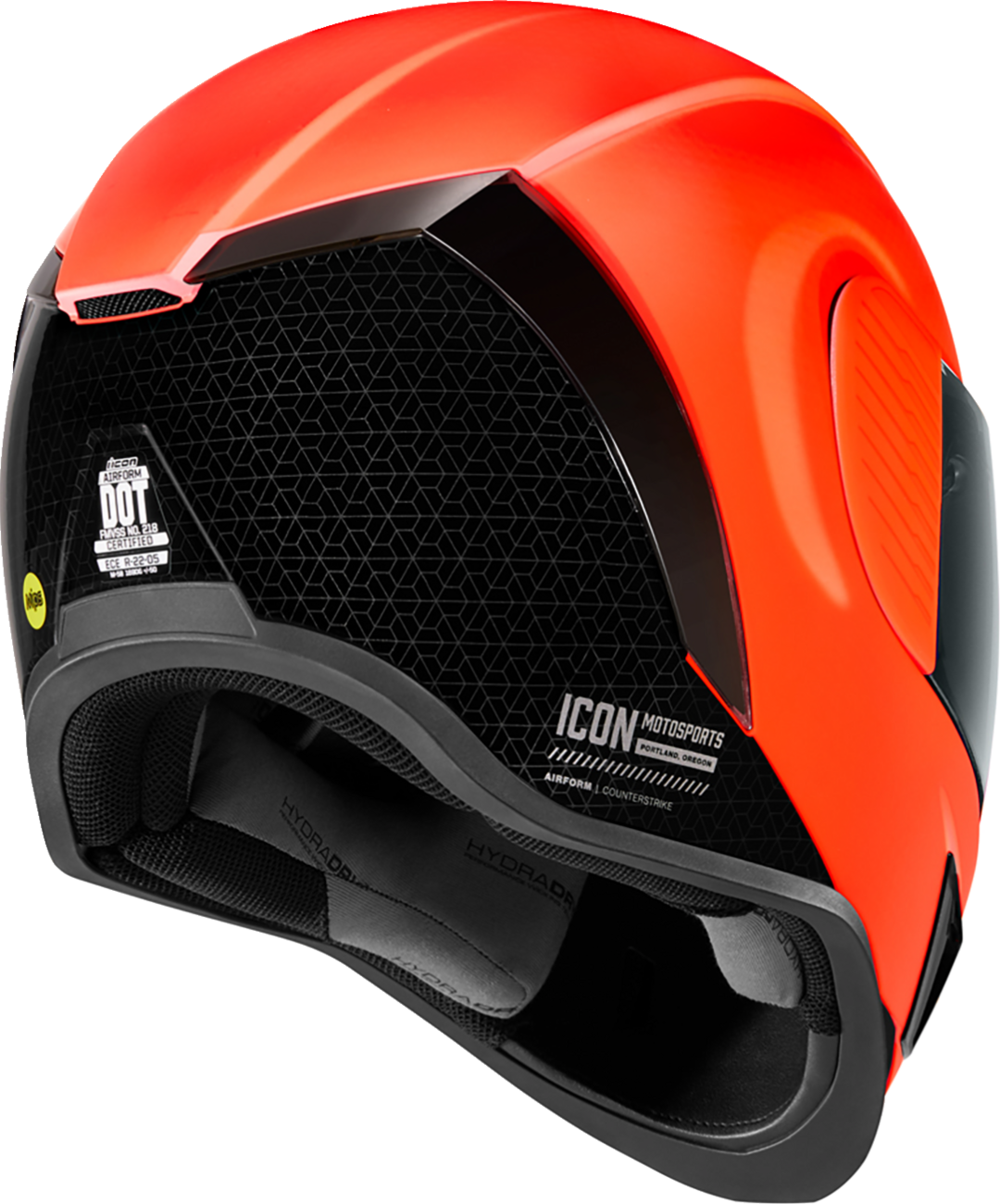 ICON Airform™ Motorcycle Helmet - MIPS® - Counterstrike - Red - XS 0101-15085