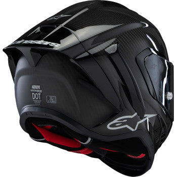 ALPINESTARS Supertech R10 Motorcycle Helmet - Solid - Carbon Black - XS 8200124-1902-XS