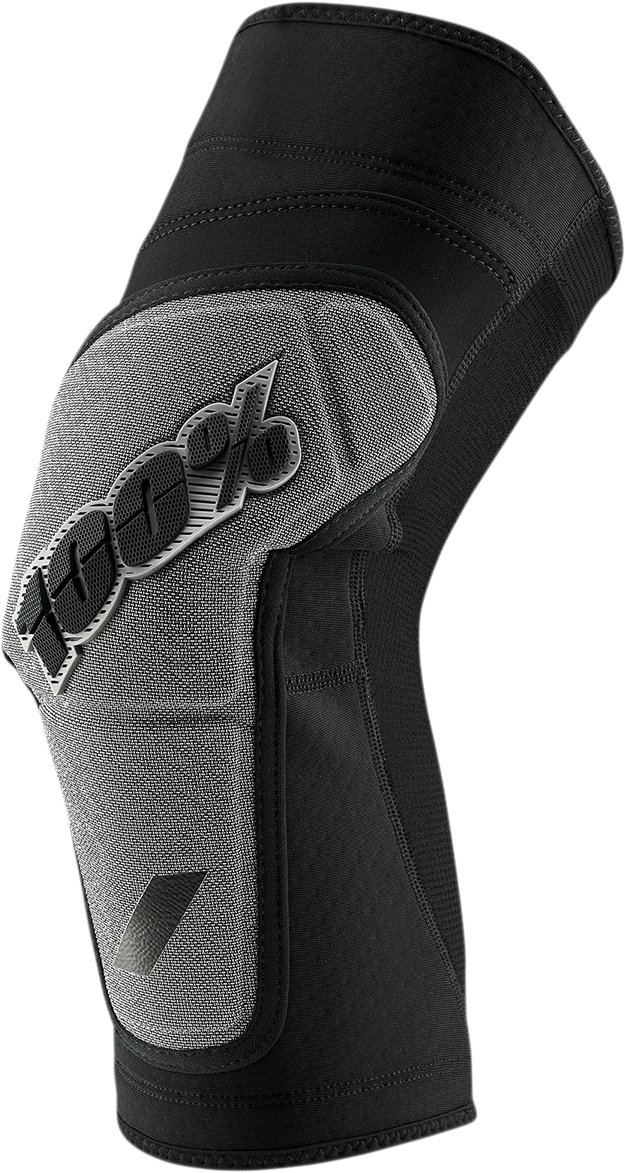 100% Ridecamp Knee Guards - Black/Gray - Medium 70001-00002