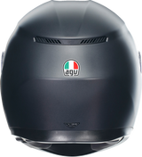 AGV K3 Motorcycle Helmet - Matte Black - Large 2118381004004L