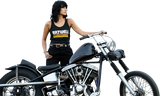 BILTWELL Women's Surf Tank Top - Black - XL 8142-045-005