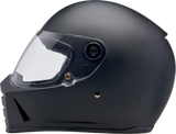 BILTWELL Lane Splitter Motorcycle Helmet - Flat Black - Medium 1004-201-503