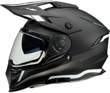 Z1R Range Motorcycle Helmet - Uptake - Black/White - Medium 0140-0009