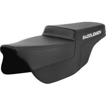 SADDLEMEN Racing Seat - Black - FLHX/FLTR '08-'23 RACE80807B