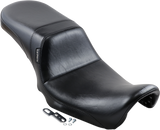 LE PERA Daytona 2-Up Seat - Without Backrest - Smooth - Black - Dyna LK-515