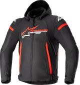 ALPINESTARS Zaca Waterproof Jacket - Black/Red/White - Small 3206423-1342-S