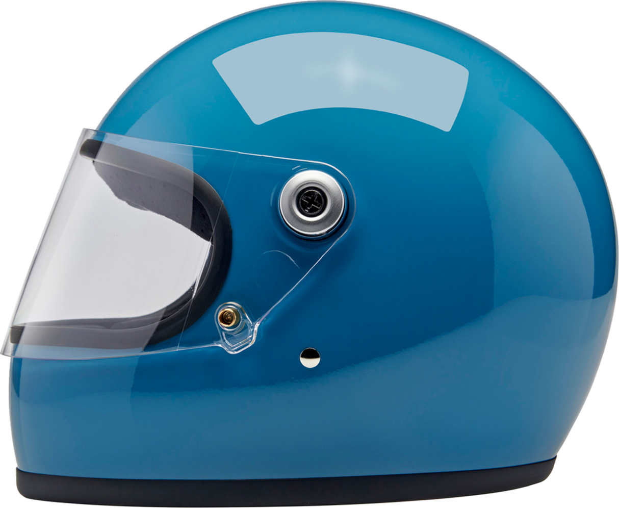 BILTWELL Gringo S Motorcycle Helmet - Gloss Dove Blue - XS 1003-165-501