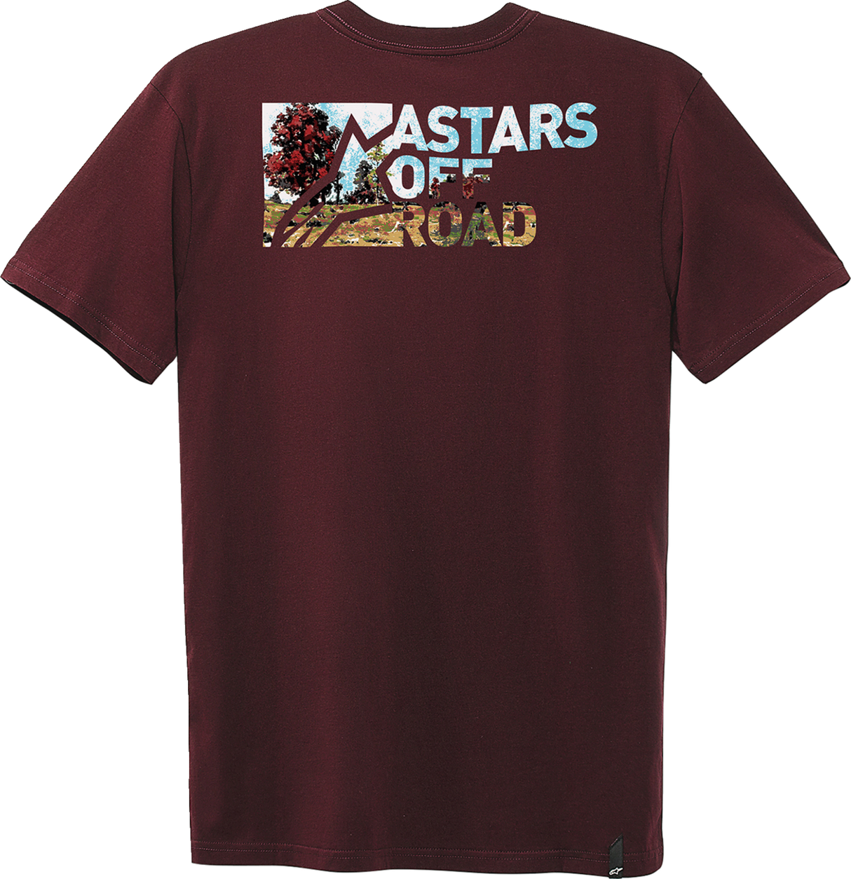 ALPINESTARS Painted T-Shirt - Maroon - Large 1232-72224-838L