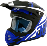 AFX FX-19R Motorcycle Helmet - Racing - Matte Blue - Large 0110-7070