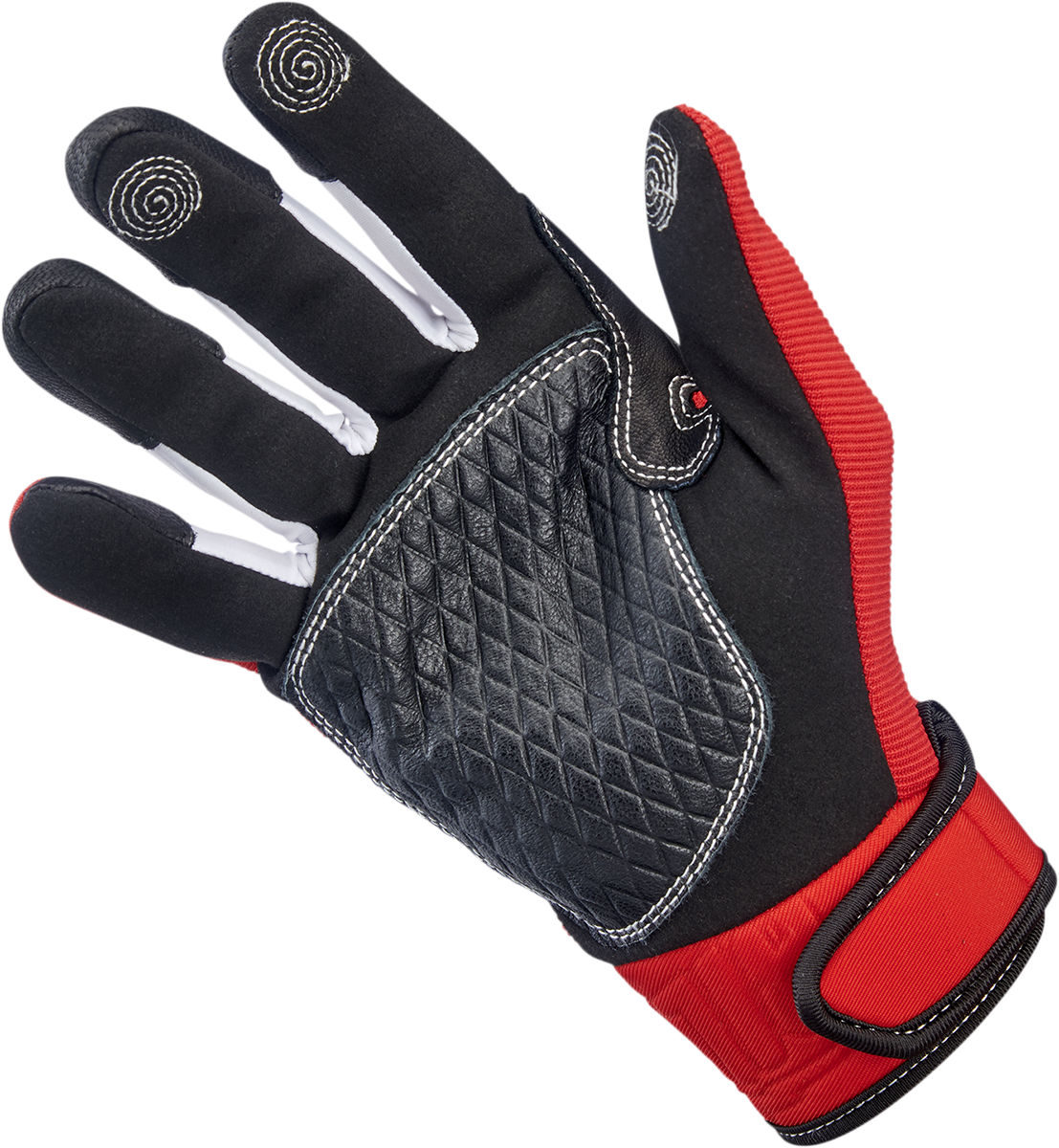 BILTWELL Baja Gloves - Red - Small 1508-0801-302