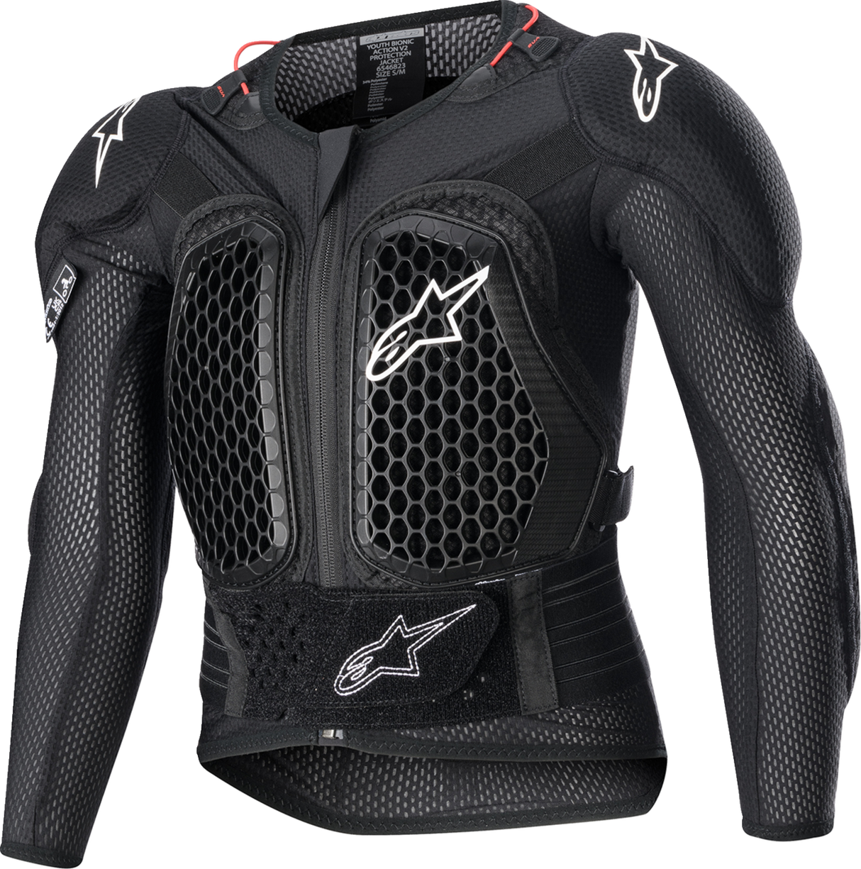 ALPINESTARS Youth Bionic Action V2 Protection Jacket - Black - L/XL 6546823-10-LXL