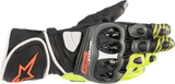 ALPINESTARS GP Plus R v2 Gloves - Metallic Gray/Black/Fluo Yellow/Fluo Red - 3XL 3556520-9135-3X