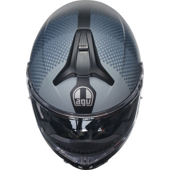 AGV Tourmodular Motorcycle Helmet - Textour - Matte Black/Gray - 2XL  211251F2OY1002X