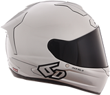 6D ATS-1R Motorcycle Helmet - Gloss Silver - Medium 30-0996