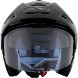 AFX FX-50 Motorcycle Helmet - Gloss Black - Small 0104-1364