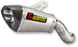 Kawasaki Z900 2017-2023 Exhaust, Akrapovic Slip-On Muffler in Titanium S-K9SO4-ASZT