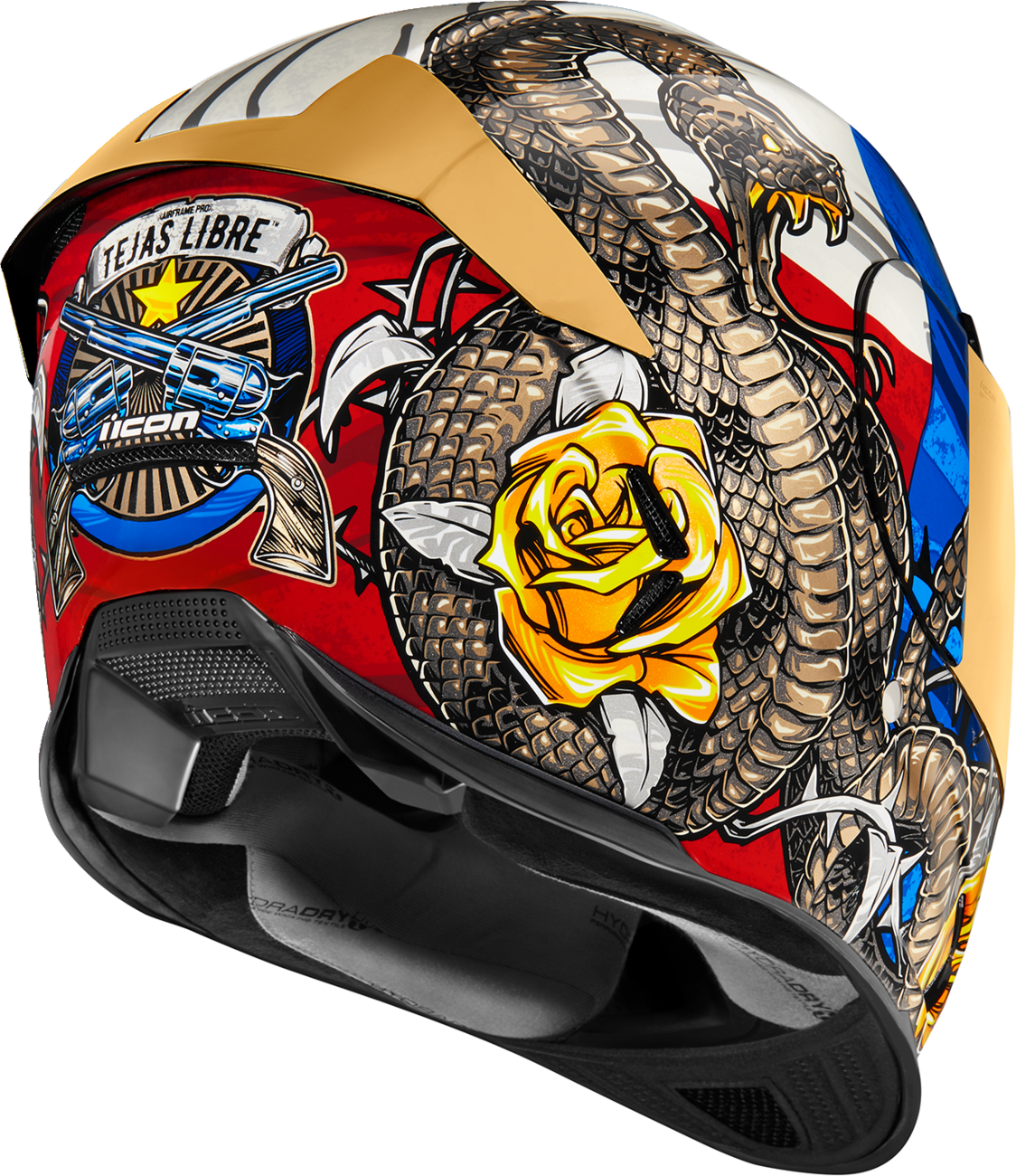 ICON Airframe Pro™ Motorcycle Helmet - Tejas Libre - Glory - XL 0101-16021