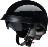 Z1R Vagrant NC Motorcycle Helmet - Black - Large 0103-1369