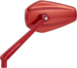 ARLEN NESS Mini Stocker Left Mirror - Red - Left 13-152