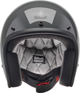 BILTWELL Bonanza Motorcycle Helmet - Gloss Storm Gray - Small 1001-165-202