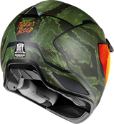 ICON Domain™ Motorcycle Helmet - Tiger's Blood - Green - 2XL 0101-14928