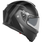 AGV Streetmodular Motorcycle Helmet - Resia - Matte Black/Gray - Medium 2118296002005M