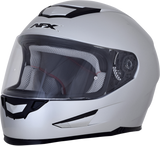 AFX FX-99 Motorcycle Helmet - Silver - Medium 0101-11068