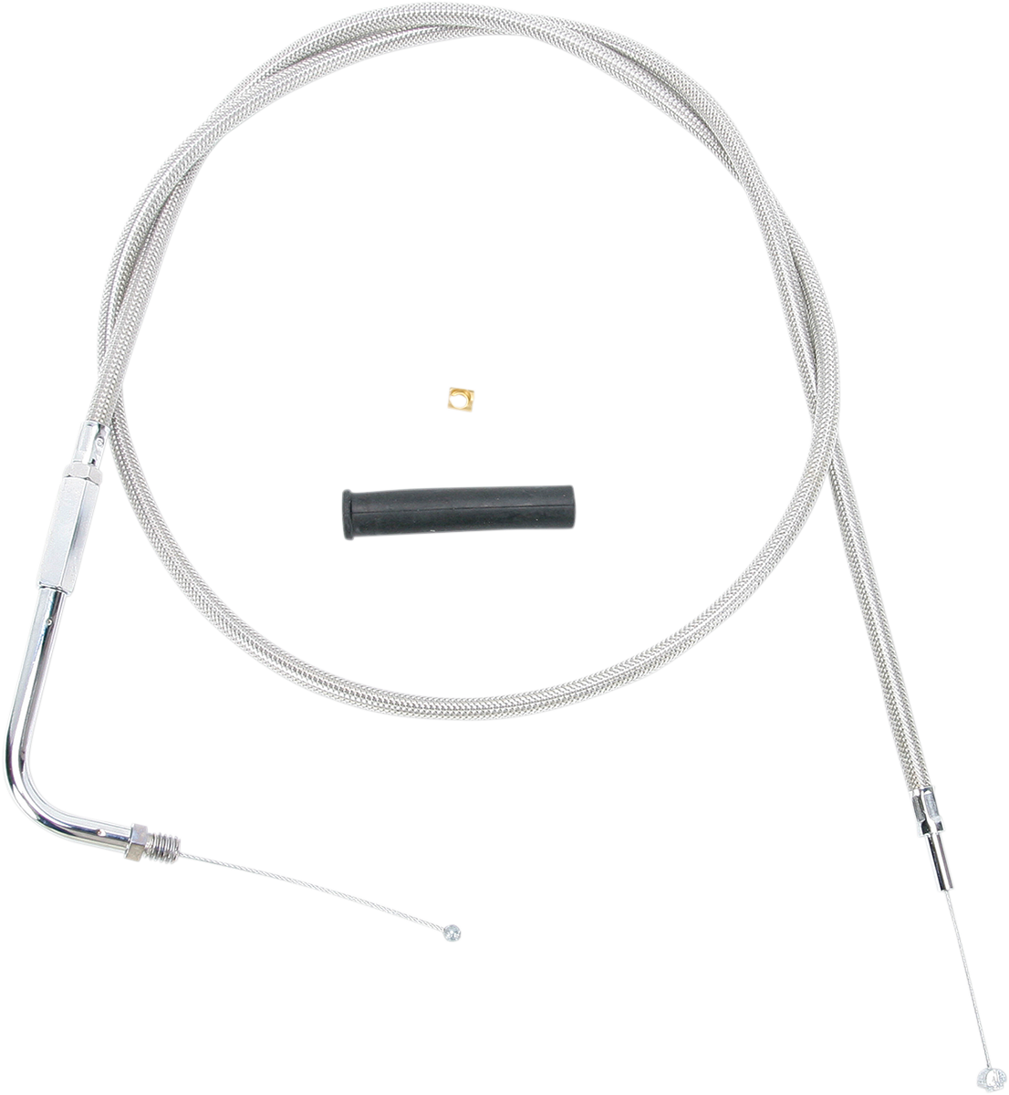 DRAG SPECIALTIES Throttle Cable - 44" - Braided 5331104B