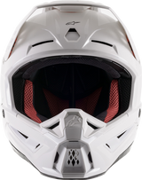 ALPINESTARS SM5 Motorcycle Helmet - Solid - Gloss White - 2XL 8303121-2180-2X